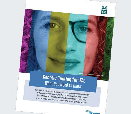 FA Genetic Testing Patient Brochure